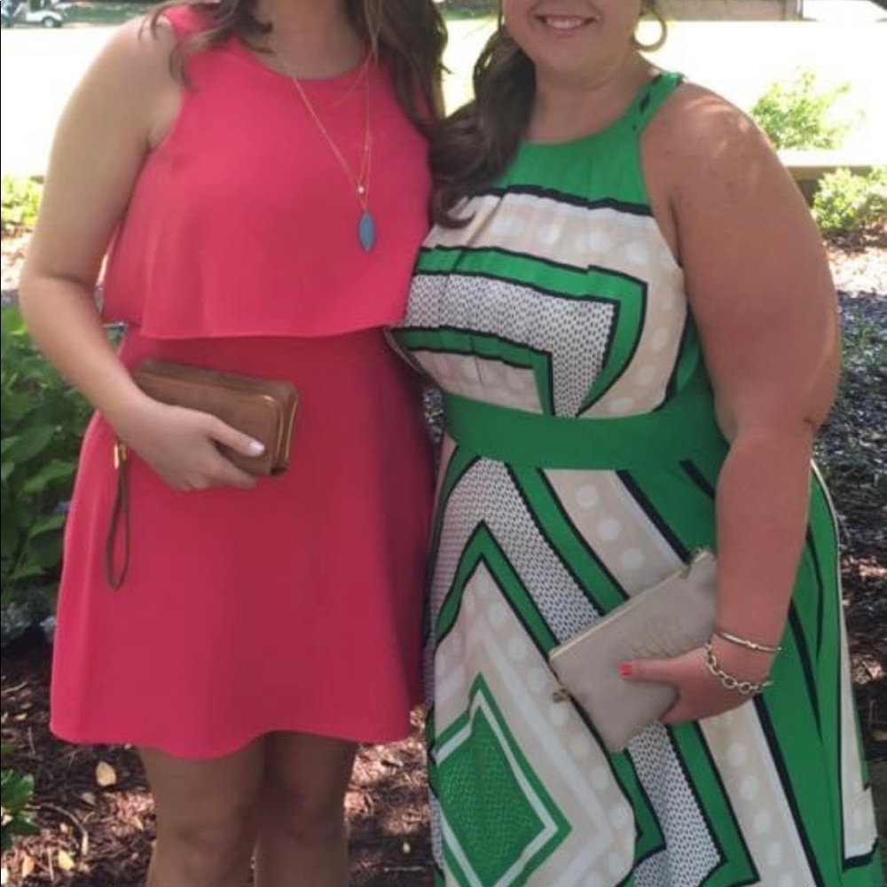 Coral CK dress